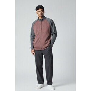 Lululemon Mens Small Pulse Jacket Mens XL Full Zip Pockets Cassis Nautical Navy